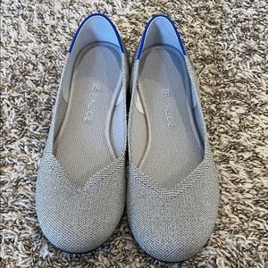 Rothy's Silver Women's Flats